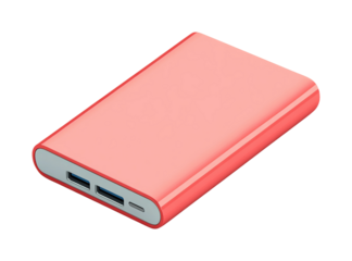 Power bank charging device home office product isolated on transparent background