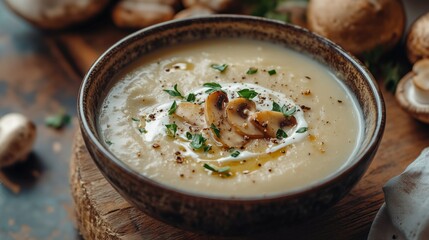 Fragrant Mushroom Soup
