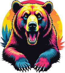 Creative retro t-shirt design vector illustration