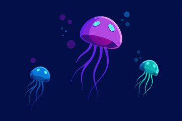 jellyfish in the water