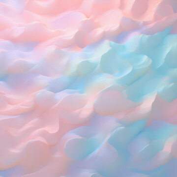 Subtle Soft Pastel Cotton Candy Rainbow Random Color Mixed Colour Ice Cream Gelato Cosmetics Cosmetic Products Makeup Texture 3D Oil Painting Background Screen
