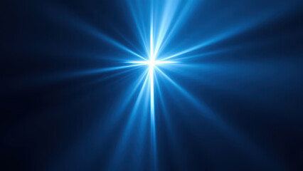A bright light emanating from a central point against a dark background, symbolizing hope or divine presence.