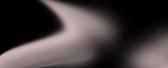 abstract sand color gradient with noise. grainy gradient background. hand on black background.