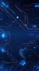 Fototapeta premium Futuristic Circuitry Design