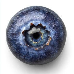 Creative Concept of a Blueberry with An Eye in Artistic Style