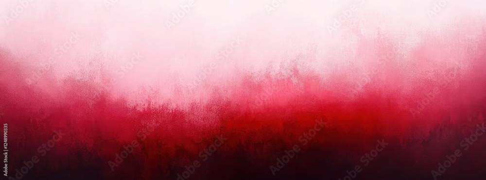 Aufkleber Abstract gradient background with crimson pink texture fog border and soft hazy design