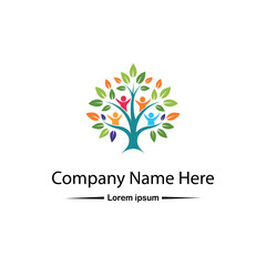 Family tree logo