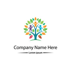 Family tree logo