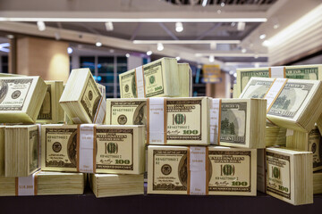 stack of dollars