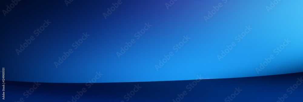 Poster gradient background creating a smooth transition from deep blue to lighter tones in a modern banner 