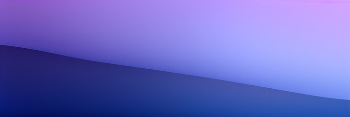 Fototapeta premium Beautiful gradient background banner with smooth color transitions from purple to blue, perfect for digital designs and presentations