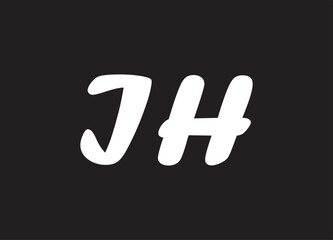 IH letter logo and initial logo design
