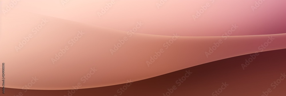 Poster gradient background with soft wave patterns in warm hues, perfect for creating a serene atmosphere i