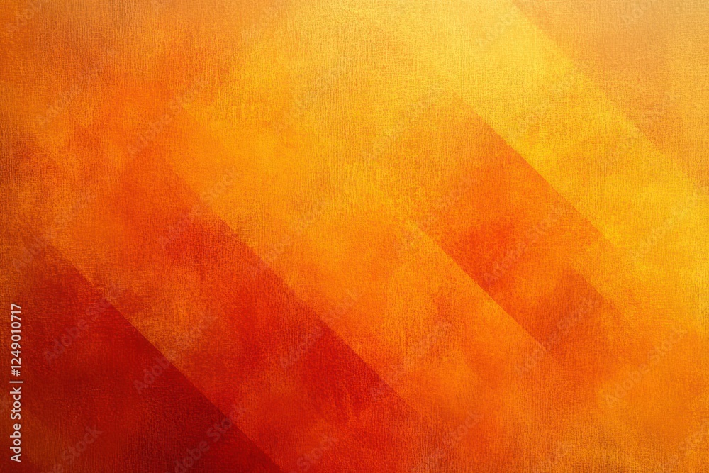 Poster warm abstract background with textured orange yellow triangles in geometric pattern for autumn celeb