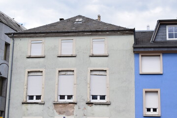 old fashioned houses in Luxemoburg