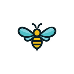 Bee Symbol Logo