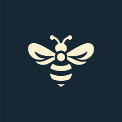 Bee Symbol Logo