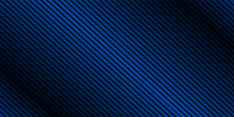 Blue and black vector 3d futuristic tech glow and shinning line simple modern abstract banner. Vector