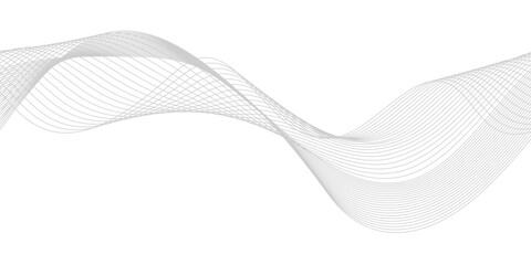 Abstract White and gray color technology modern background design. Vector Illustration.