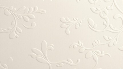 embossed floral paper with delicate raised patterns fine detailed vintage design for sophisticated wedding invitations