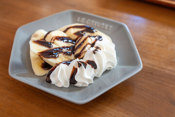 ホイップクリームバナナ