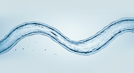 water splash isolated