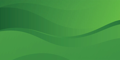 Abstract green wavy background. Vector EPS 10
