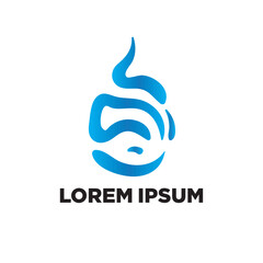 element of nature logo symbol and sign