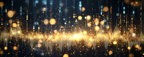 Fototapeta premium Gold or gold color for use in designs or illustrations in advertising or wallpaper.