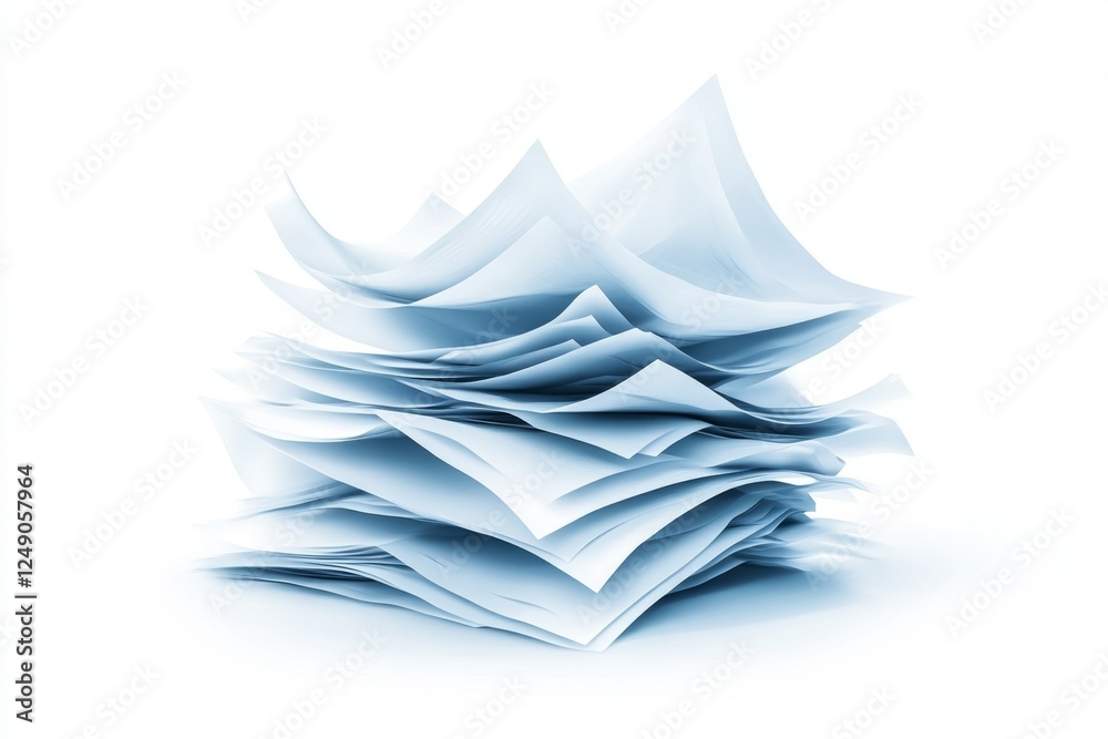 Poster A simple, clean icon of a document with quotation marks, symbolizing citations