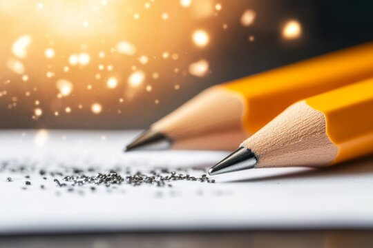 A teacher using an AI-powered grading system to assess student exams