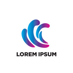 element of nature logo symbol and sign