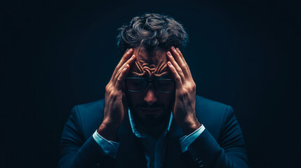 Man Under Pressure, Tormented by Headaches