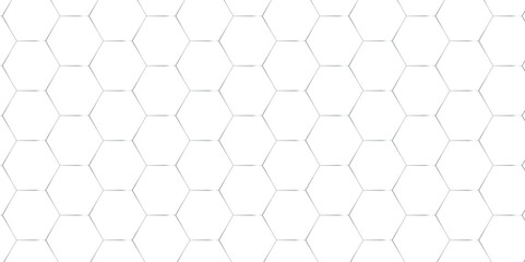 Naklejka premium Abstract emboss hexagonal minimal vector 3d background. Abstract white background with hexagons. honeycomb polygonal pattern. seamless bright white abstract science background. 