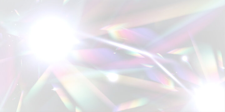 Png Rainbow light and crystal dust. Png Crystal shimmering with rainbow effect. Png Background with light bokeh effect. Gorgeous Christmas background with glowing dust.