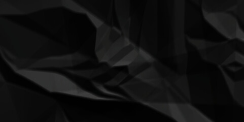 Parchment paper black crumpled paper background texture pattern overlay. wrinkled high resolution arts craft and crushed rumple seamless crumpled paper.	