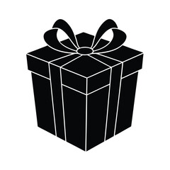 Obraz premium gift box isolated on white