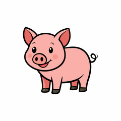 cartoon pig cartoon