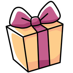 pink gift box