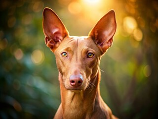 Majestic Pharaoh Hound Dog Portrait: Candid, Elegant Canine Photography