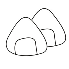 outline simple icon japan illustration