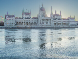 Fototapeta premium Old buildings of Budapest