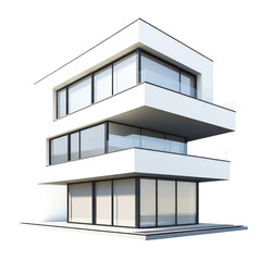 modern office building with windows