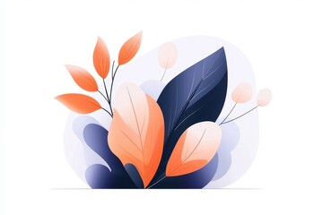 Fototapeta premium A simple vector illustration of a digital document with a highlighted topic sentence, symbolizing content creation