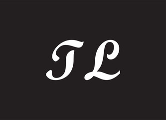TL letter logo and initial logo design