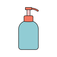 Hygiene Product Soap Dispenser Vector