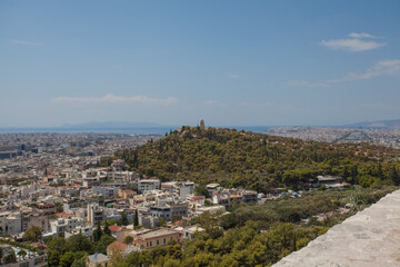 Fototapeta premium Athens, Greece. Panoramic view of the city
