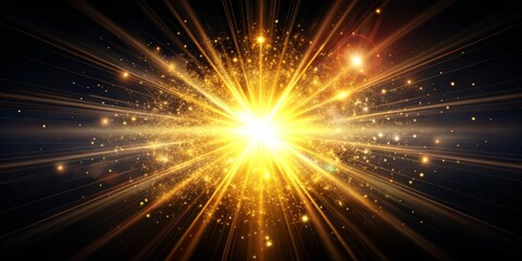 Bright Explosion of Light and Energy in a Cosmic Background