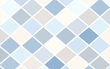 Abstract geometric pattern, light blue and beige squares, repeating design, background image, backdrop