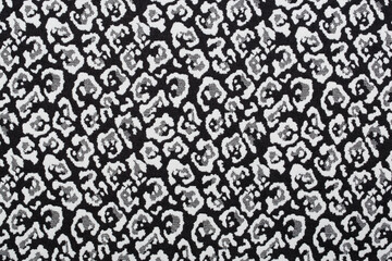 White fabric with abstract pattern a background or texture
